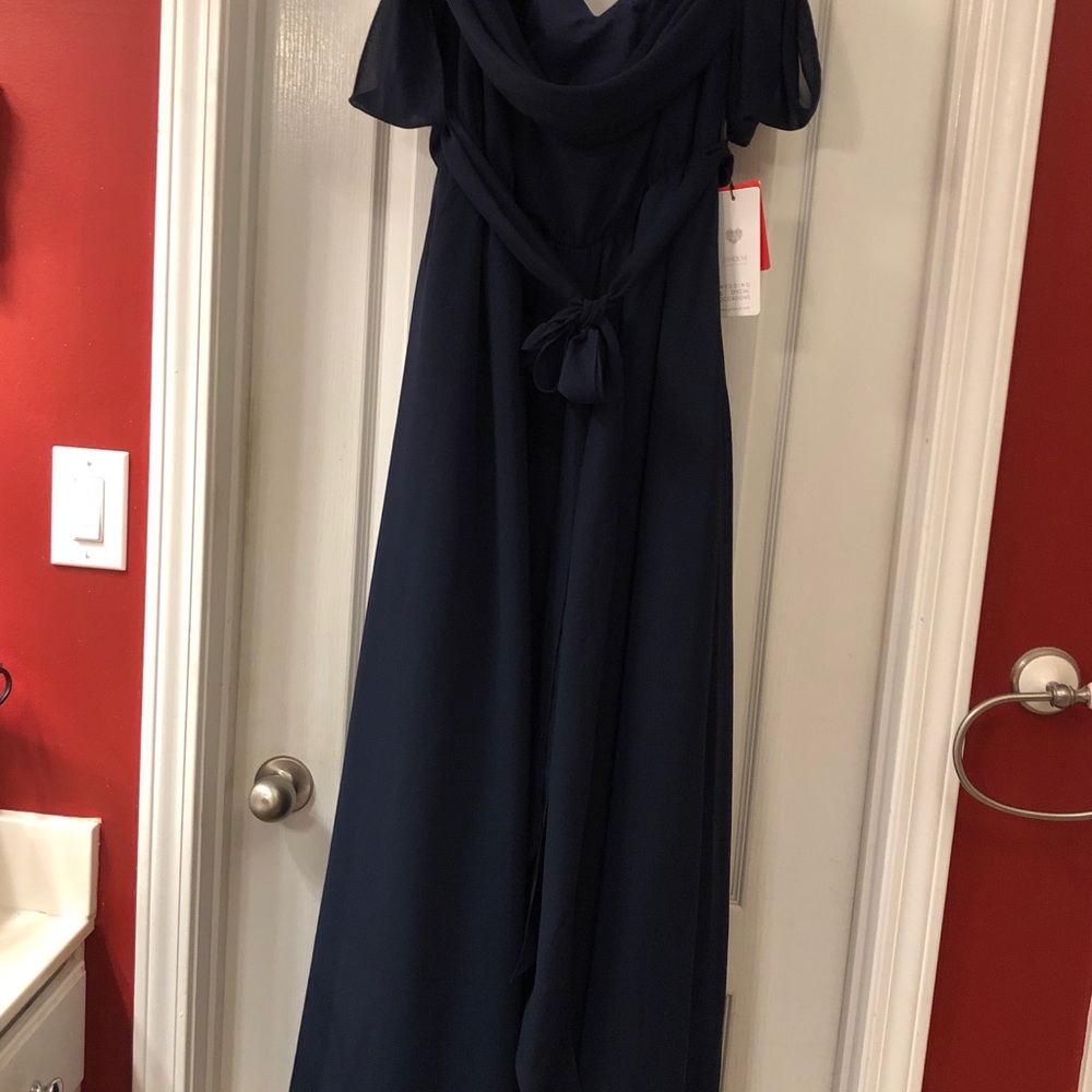 Navy Formal Dress